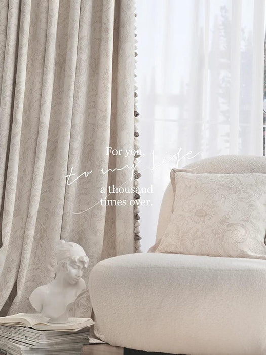 Luxurious French Palace Blackout Drapes for Chic Home Elegance