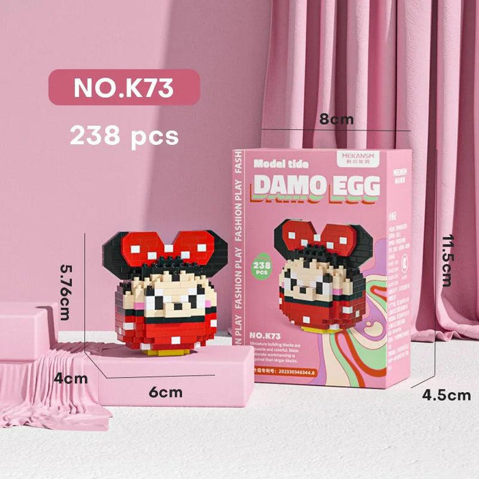 Sanrio Character Building Block Set - Whimsical Decor and Creative Play for Girls