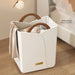 Elegant Space-Saving Laundry Basket for Convenient Organization