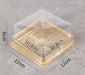 Stylish Clear Plastic Baking Boxes Set - Showcase Your Delicacies with Elegance