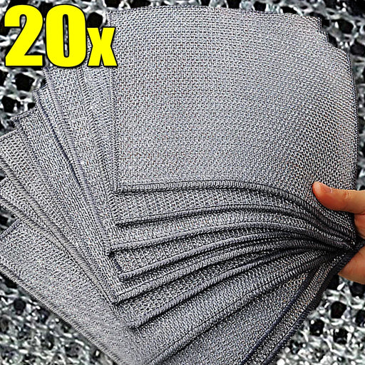 Ultimate Steel Wire Dishcloth Set - Effortless Kitchen Cleaning Solution