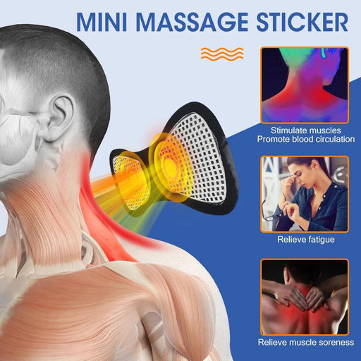 Ultimate Portable Neck Massager - Your On-the-Go Solution for Stress Relief and Comfort