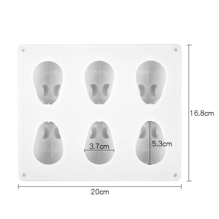 Multi-Cavity Silicone Bunny Molds for Chocolate, Cake, and Dessert Baking - Perfect for Easter Treats and DIY Projects