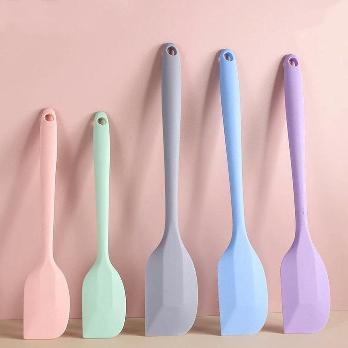 Silicone Baking Spatula Set - Ergonomic Kitchen Tools for Effortless Cooking