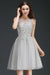 O Neck Tulle Evening Dress