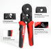 Precision Adjustable Crimping Tool Set with Quick Release Mechanism for Versatile Ferrules