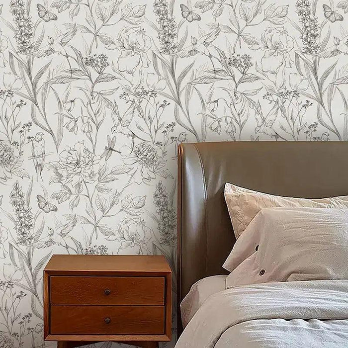 Chic Black and White Adhesive Wallpaper for Stylish Home Transformations