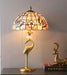 Vintage-Inspired Brass LED Table Lamp: A Timeless Lighting Masterpiece