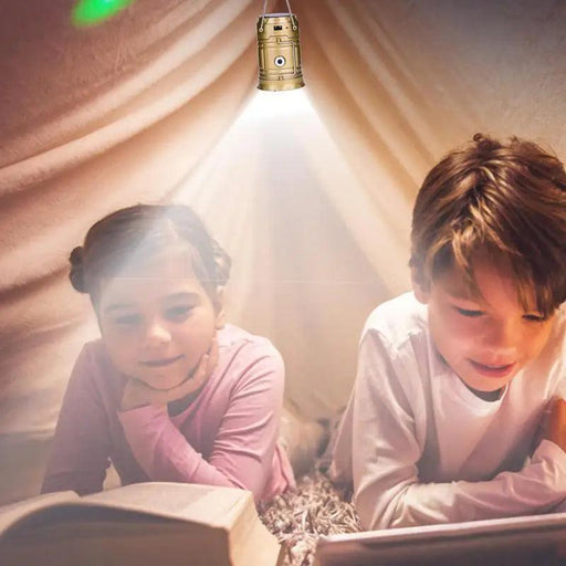 Eco-Conscious Solar LED Camping Lanterns - Versatile Portable Light for Outdoor Activities and Emergency Situations