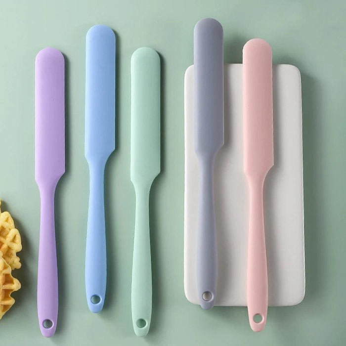 Silicone Baking Spatula Set - Ergonomic Kitchen Tools for Effortless Cooking