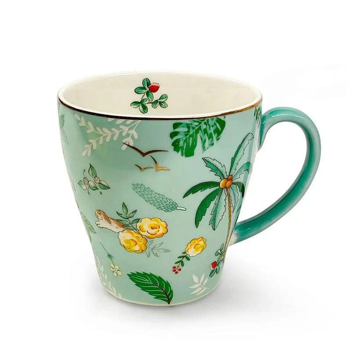 Elegant 330ml Premium Bone China Tea and Coffee Mugs