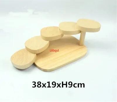 Handcrafted Pine Wood Sushi Boat - Elevate Your Japanese Dining Experience