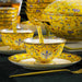 Luxurious authentic Bone China Dining Set - Exquisite Enamel Court Collection