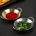 Korean Cuisine Stainless Steel Seasoning Bowls: Elegant Essential for Fine Dining