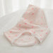 Charming Pink Strawberry Bow-Embellished Cotton Underwear for Women and Students