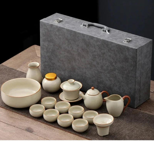 Exquisite Ruyao Kung Fu Tea Set for an Elevated Brewing Experience