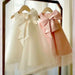 Korean-Inspired Elegant Big Bow Dress for Baby Girl's First Birthday Celebration 2023