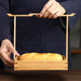 Elegant Bamboo Snack Tray for Dried Fruits and Desserts - Portable Refreshment Organizer