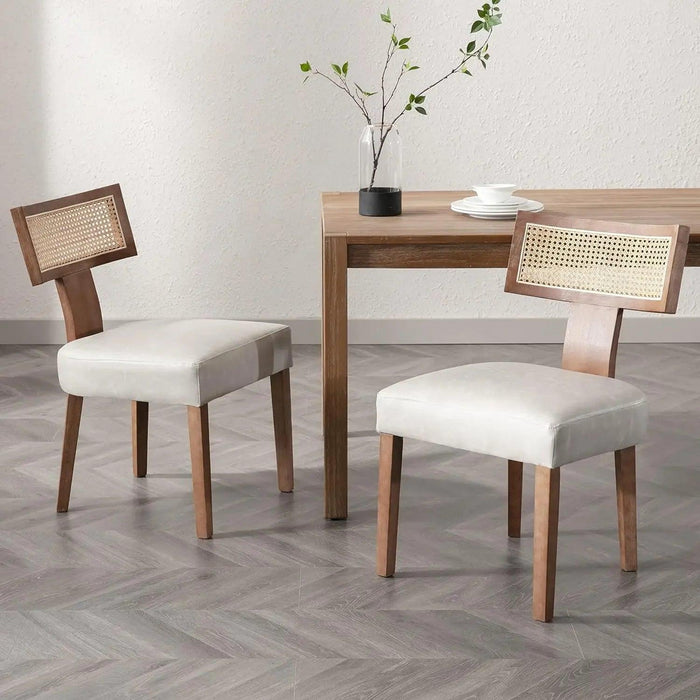 Dining Room Sets, 4 Set, Modern Dinings Chair with Wood Legs