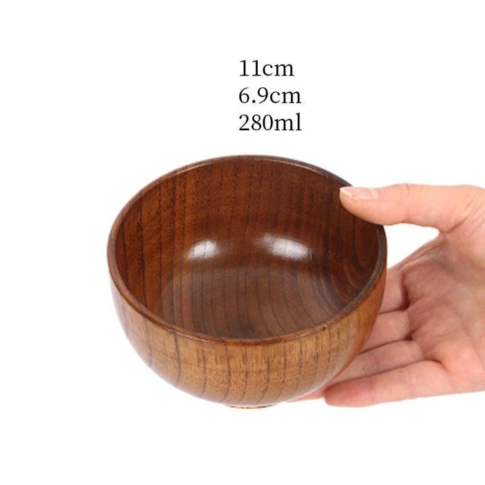 Japanese Wooden Tableware Set