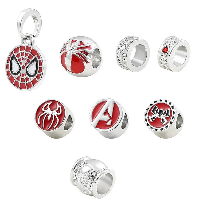 Marvel Superhero Charm Bracelet DIY Kit - Unleash Your Creativity with Avengers-Inspired Designs