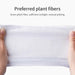 Travel-Friendly Eco-Conscious Facial Wipes - Soft Pearl Cotton Makeup Remover Cloths