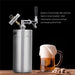 Ultimate Craft Beer Mini Keg Dispenser - Portable Stainless Steel Home Brewing System