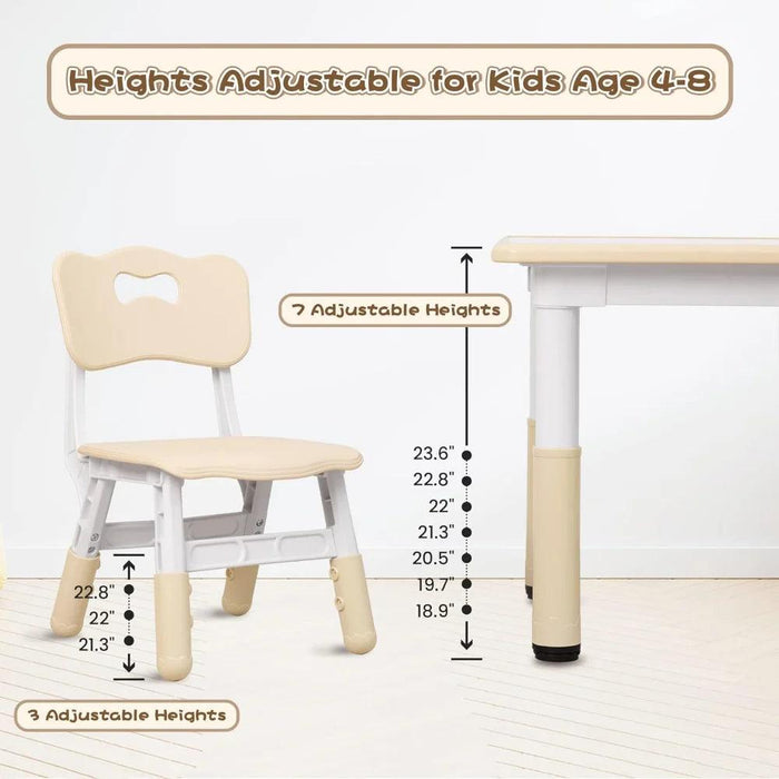 Children's Study Desk and Chair Set - Premium Learning Furniture for Kids