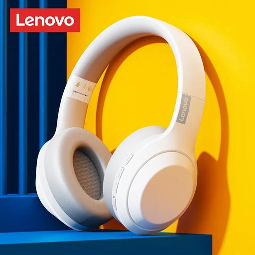 Lenovo TH10 Wireless ANC Stereo Headphones with Powerful Bass and Sweat-Resistant Design