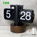 High-Tech Automatic Flipping Clock for Stylish Home Decor - Includes Battery Gift