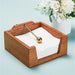 Chic Wooden Tissue Dispenser Set: Enhance Your Dining Atmosphere