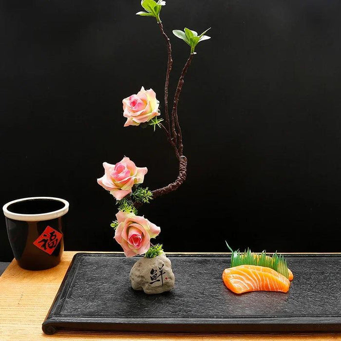 Sophisticated Floral Sushi Platter Set for Elevated Dining Experience