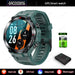 Men's 2024 Outdoor GPS Fitness Smartwatch with Heart Rate Monitor and Waterproof Features