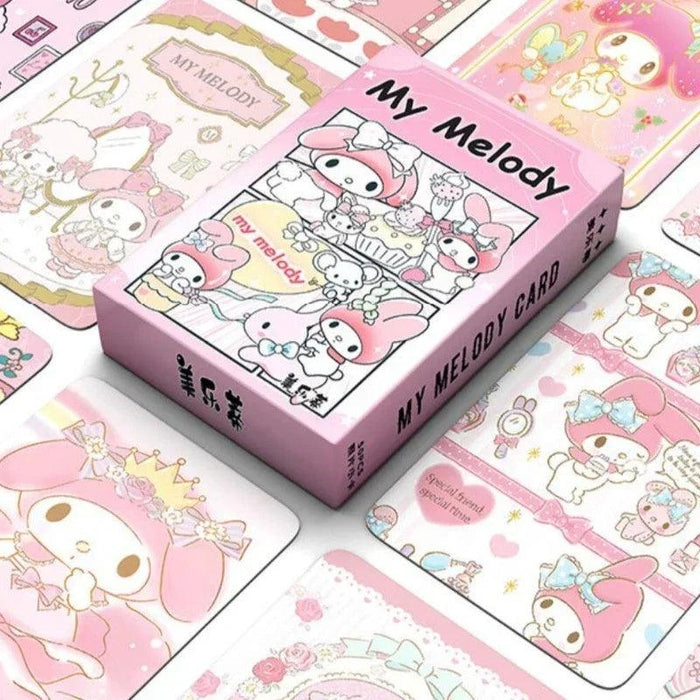 Whimsical Sanrio Characters Laser Photo Card Collection - Dreamy Wonderland Edition