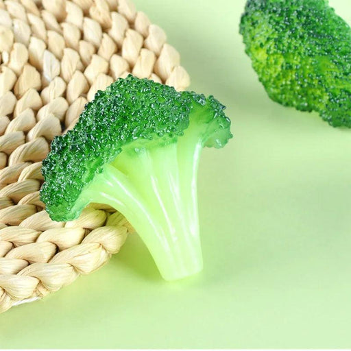 Lifelike Broccoli Decoration - Perfect for Seasonal Displays and Culinary Settings