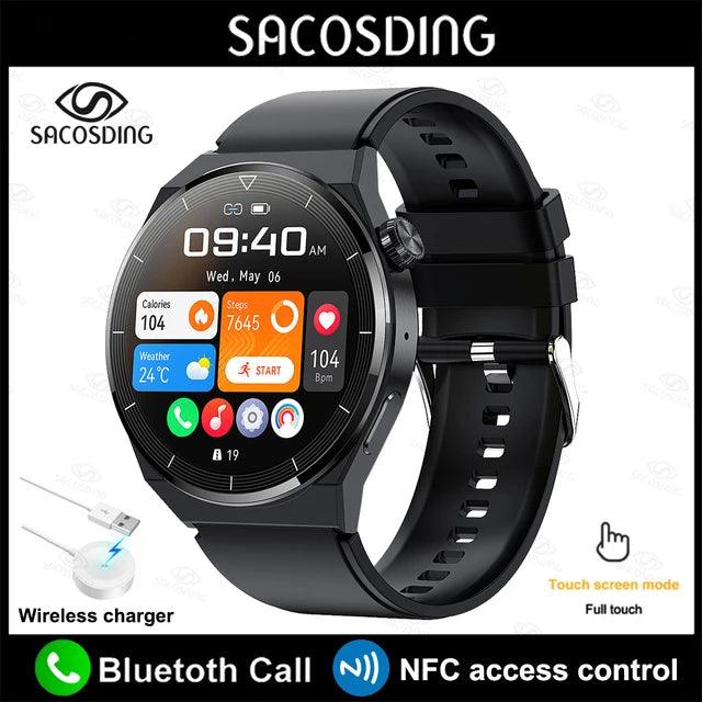 2023 GT3 Pro Smart Watch: Premium NFC Technology, Bluetooth Calling, Health Tracking & IP68 Waterproof Design!