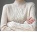 Luxurious Cashmere Plus Size Turtleneck Knit Sweater