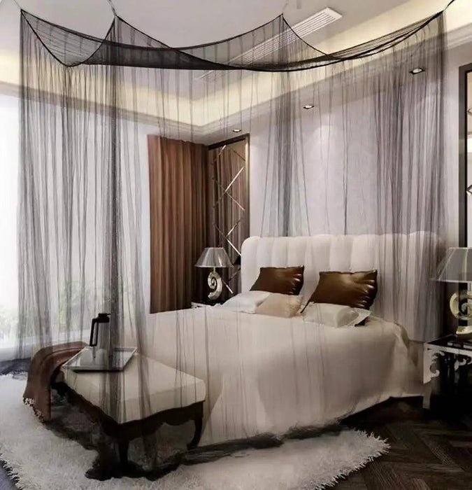 Chic European-Style Spacious Four-Door Mosquito Netting Set