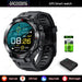 Premium GPS Fitness Smartwatch for Men with Monitoring and IP68 Waterproofing - Activity Tracker for Android and iOS