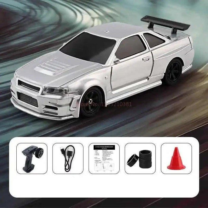 High-Performance 1:43 Mini 4WD Drift Remote Control Car for Enthusiasts