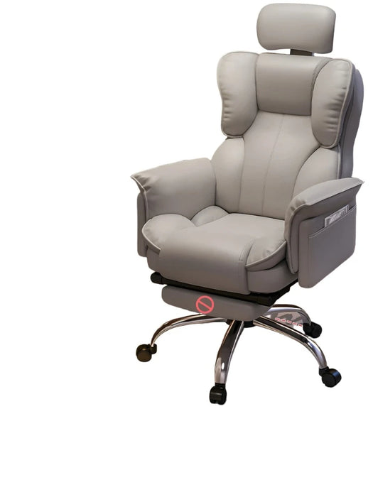 Premium Ergonomic Leather Recliner Chair with Adjustable Comfort Features