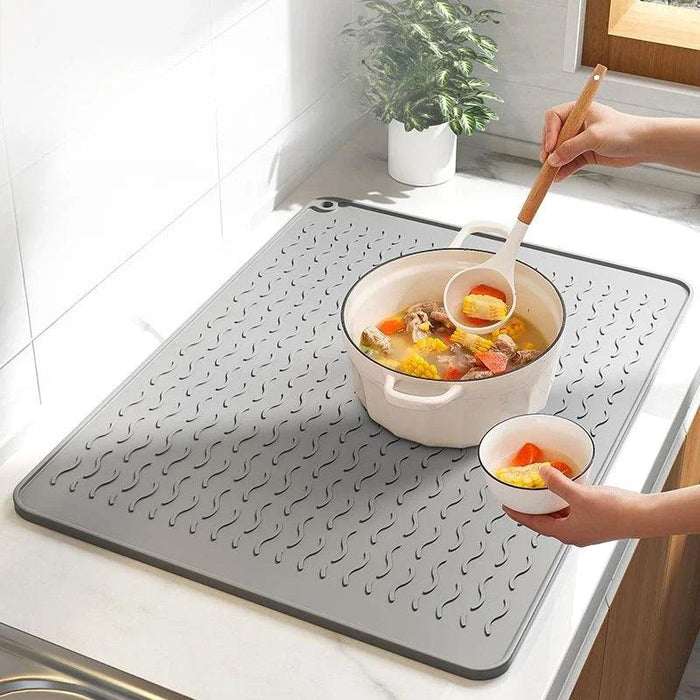 Eco-Friendly Japanese Silicone Kitchen Mats: Heat-Resistant Multi-Purpose Set for Kitchen Protection