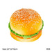 Lifelike Artificial Hamburger Dessert Toy for Creative Displays and Photography