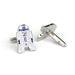 R2-D2 Movie-Inspired Cufflinks: Stylish Alloy Accessories for Star Wars Enthusiasts