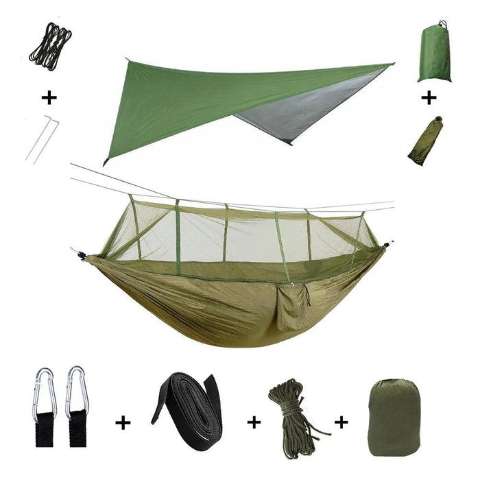 Premium Explorer's Hammock Kit - All-in-One Outdoor Survival Gear