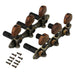 Premium 2-Pack Classical Guitar Tuning Machine Heads with Durable Aluminum Alloy Pegs