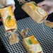 Artisan Cheese Sandwich Model with Vibrant Citrus Accents - Perfect for Home Decor and Photography Use