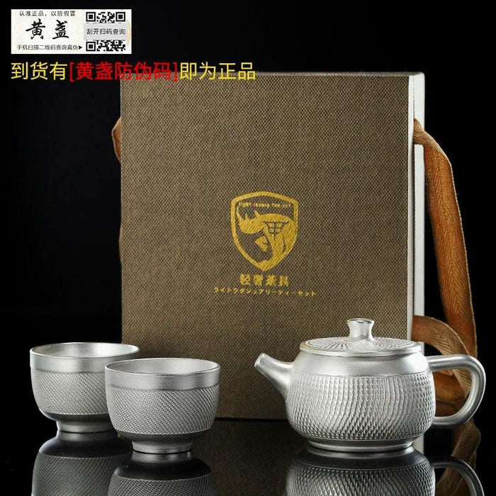 Exquisite Authentic Gilded Porcelain Mug Silver Tea Set – The Ultimate Gift for Special Occasions