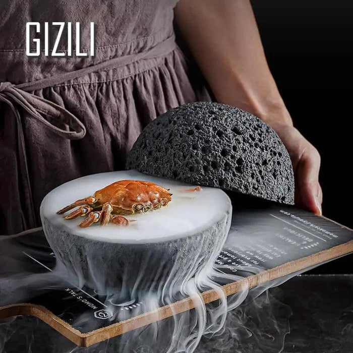 Stylish Volcano Stone Melamine Bowl Collection for Elevated Dining Experiences