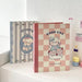 Adorable A5 Kawaii Biscuit Bear Photocard Organizer with Protective Dust Cover for Kpop Enthusiasts